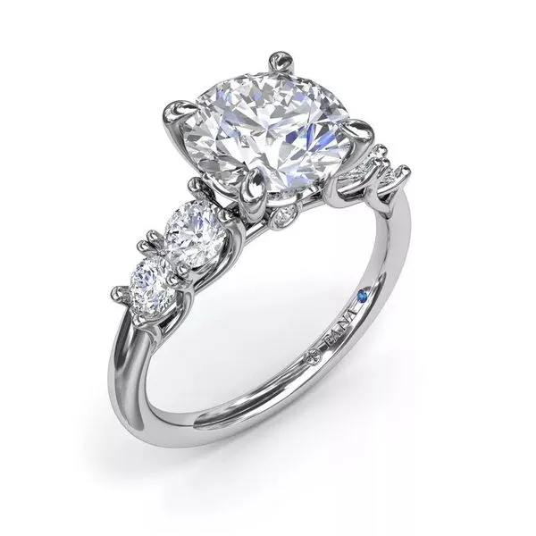 Semi-Mount Ring in 14K White Gold similar item image