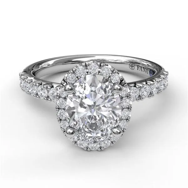 Natural Semi-Mount Engagement Ring