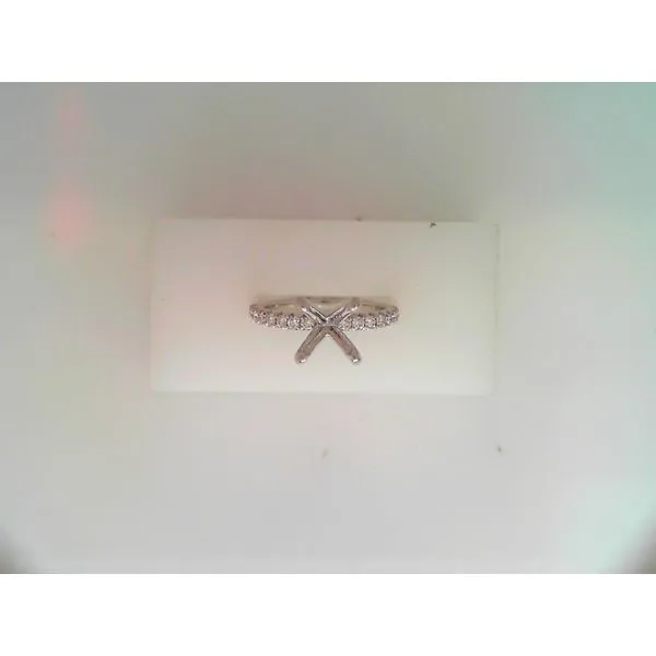 Natural Semi-Mount Engagement Ring