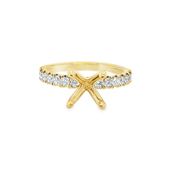 Diamond Semi-Mount Falls Jewelers Concord, NC