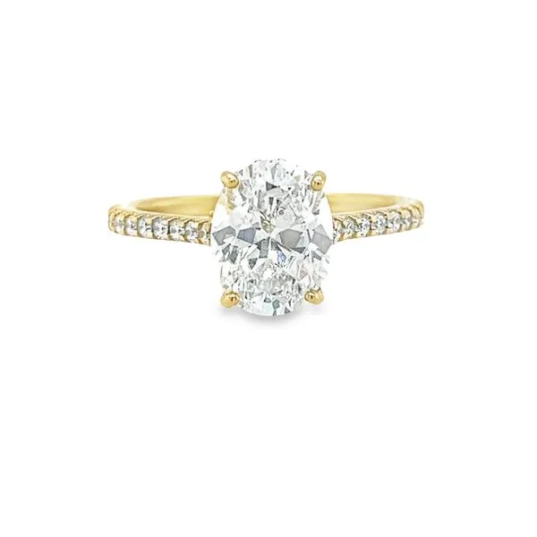 14KY Falls Signature Lab-Grown Diamond Semi-Mount - 0.49 CTW Falls Jewelers Concord, NC