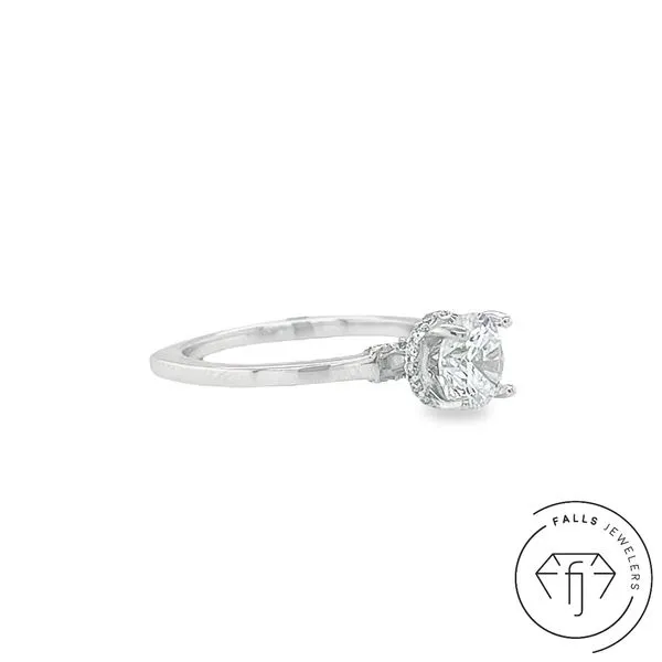 14KY Falls Signature Lab-Grown Diamond Semi-Mount - 0.22 CTW Image 2 Falls Jewelers Concord, NC