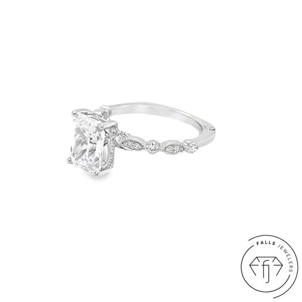 14K Yellow Gold Lab-Grown Diamond Semi-Mount Ring - 0.36 CTW
