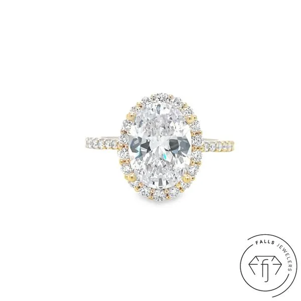 14KY Falls Signature Lab-Grown Diamond Semi-Mount - 0.67 CTW similar item image