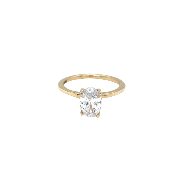 Semi-Mount Engagement Ring (Lab)