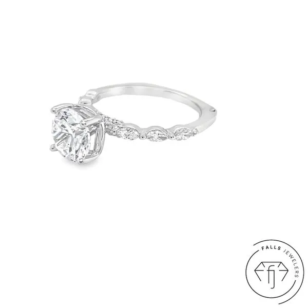 14KW Falls Signature Lab-Grown Diamond Semi-Mount - 0.50 CTW
