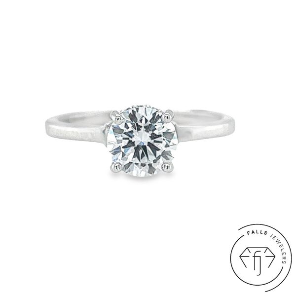 14KW Falls Signature Lab-Grown Diamond Semi-Mount - 0.22 CTW Falls Jewelers Concord, NC