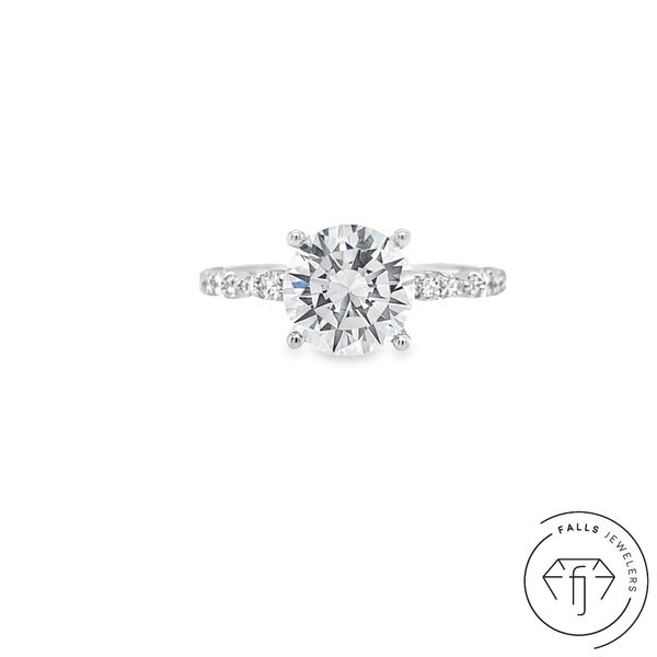 14KW Falls Signature Lab-Grown Diamond Semi-Mount - 0.33 CTW Falls Jewelers Concord, NC
