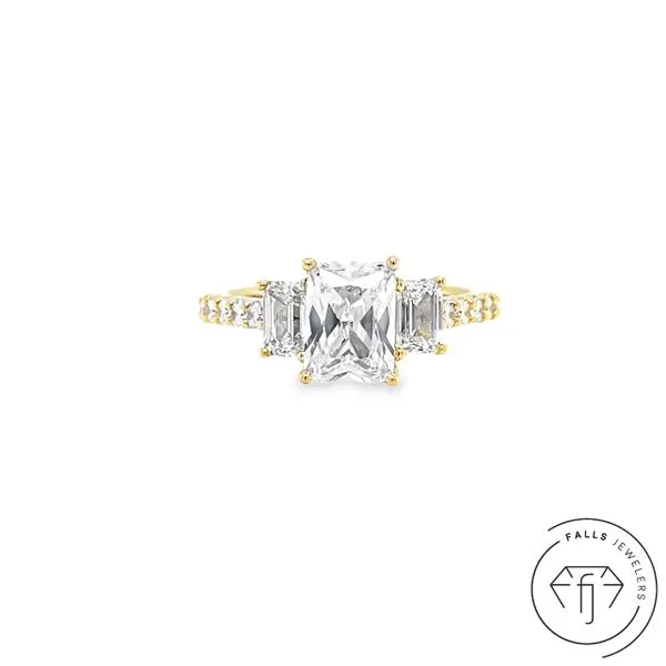 14KY Falls Signature Lab-Grown Diamond Semi-Mount - 1.16 CTW Falls Jewelers Concord, NC