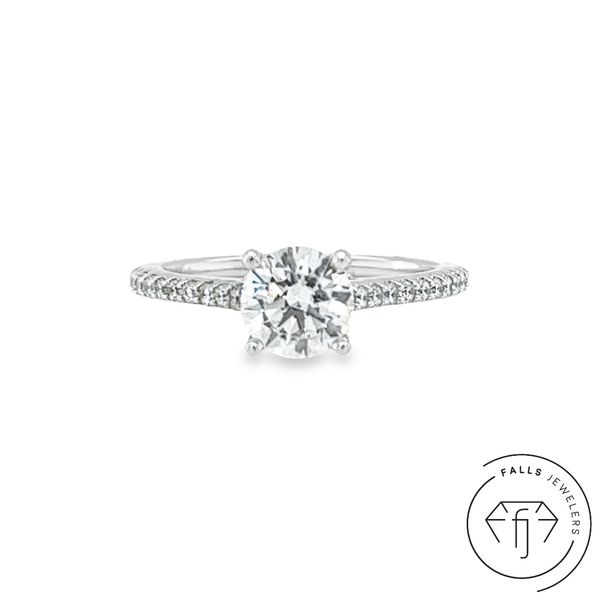 14KW Falls Signature Lab-Grown Diamond Semi-Mount - 0.28 CTW Falls Jewelers Concord, NC