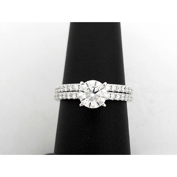 Diamond Wedding Set Falls Jewelers Concord, NC