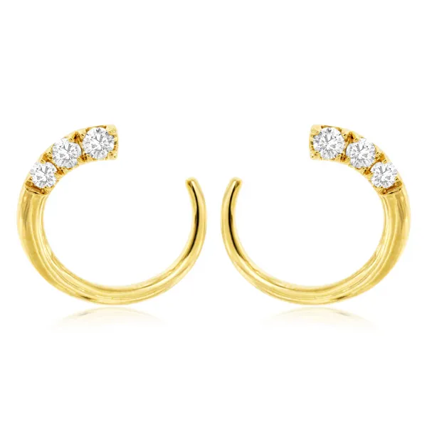 Diamond Earrings Falls Jewelers Concord, NC