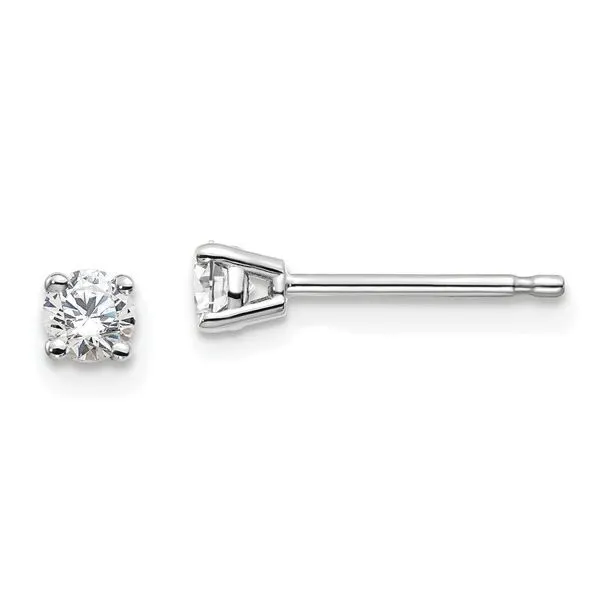 14K White Gold .25 CTW Lab Grown Diamond Studs similar item image