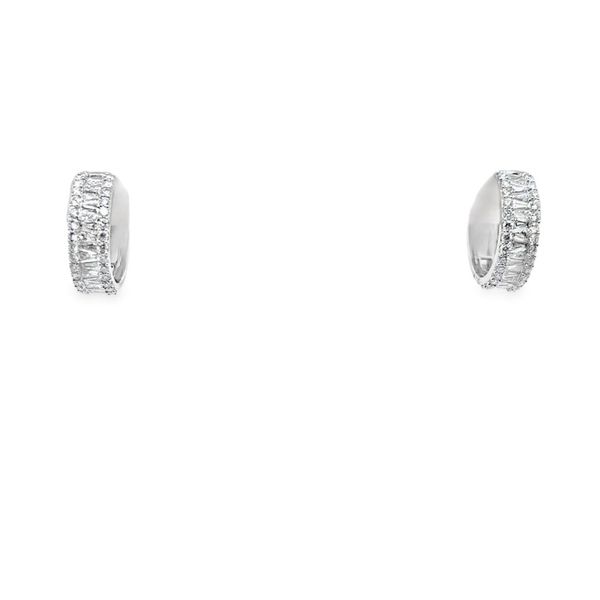 Diamond Hoops Falls Jewelers Concord, NC