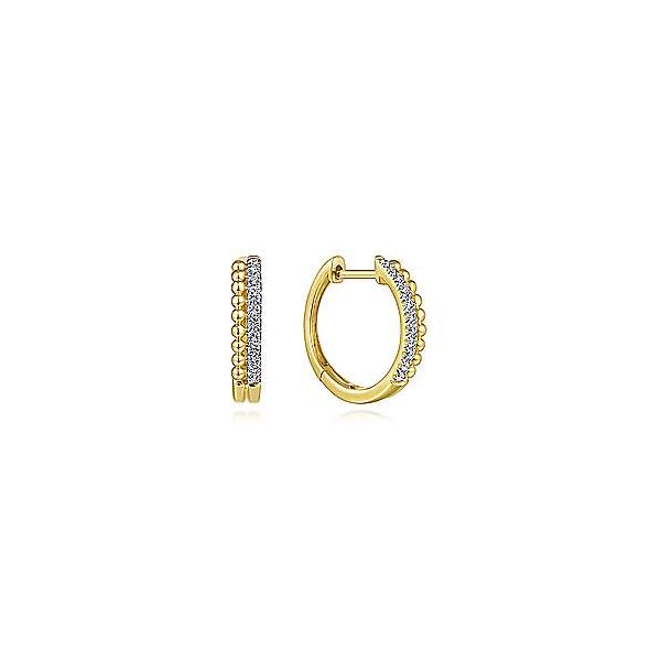 Diamond Hoops Falls Jewelers Concord, NC