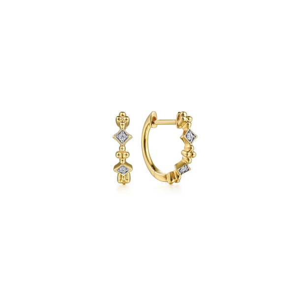 Diamond Hoops Falls Jewelers Concord, NC