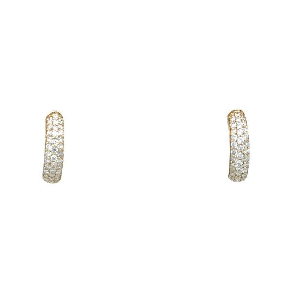 Diamond Hoops Falls Jewelers Concord, NC