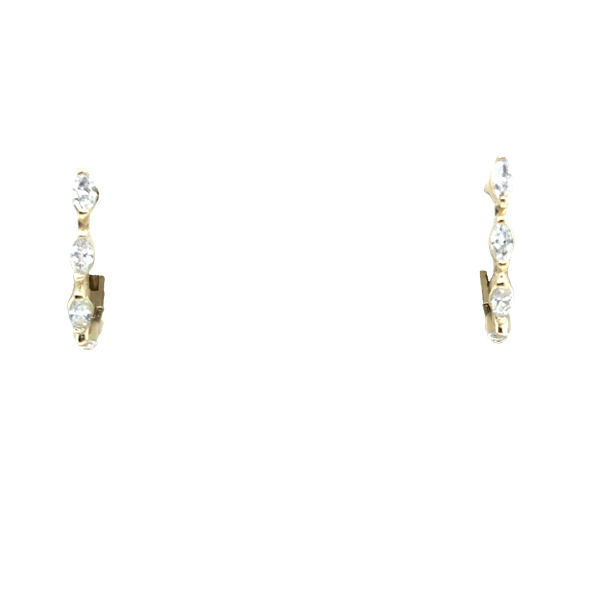 Diamond Hoops Falls Jewelers Concord, NC