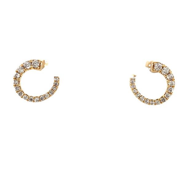 Diamond Fashion Earrings Falls Jewelers Concord, NC
