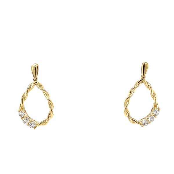 Diamond Fashion Earrings Falls Jewelers Concord, NC