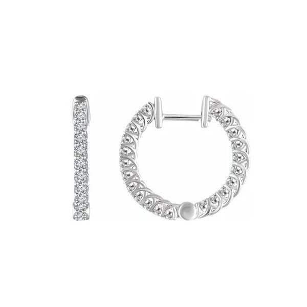 Diamond Fashion Earrings Falls Jewelers Concord, NC