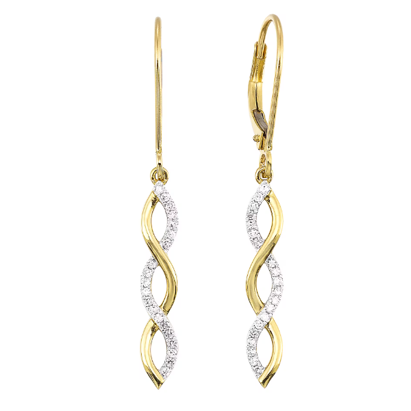 Diamond Fashion Earrings Falls Jewelers Concord, NC