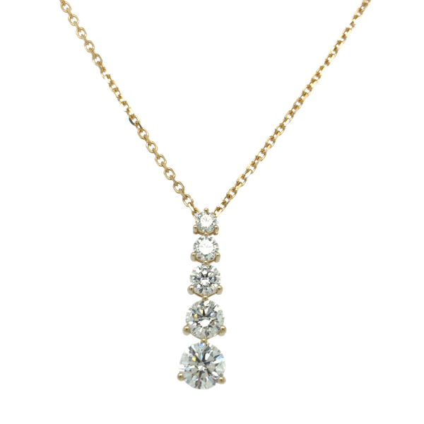 Diamond Necklace Falls Jewelers Concord, NC