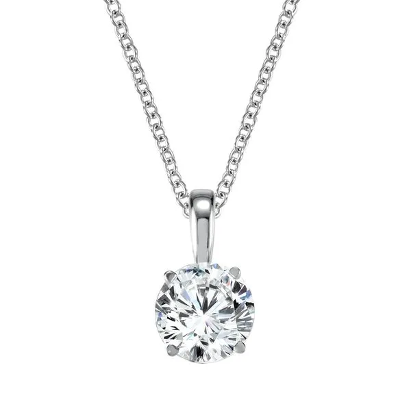 1.00 CT Lab-Grown Diamond Solitaire Pendant