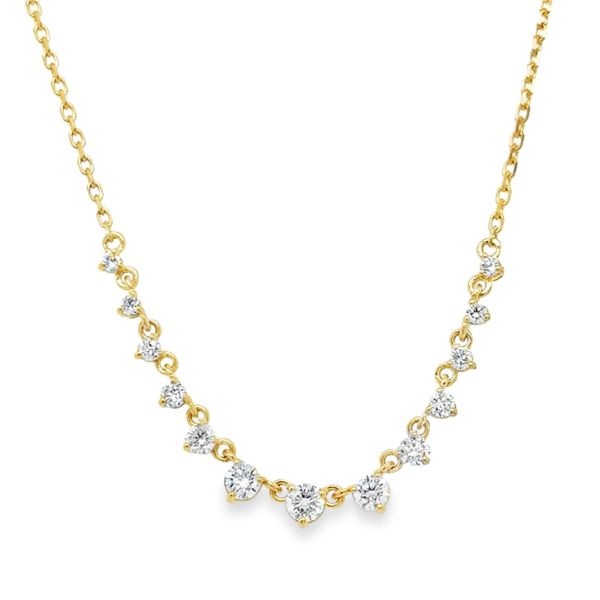 Diamond Necklace Falls Jewelers Concord, NC
