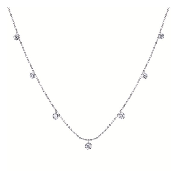 Diamond Station Necklace Falls Jewelers Concord, NC