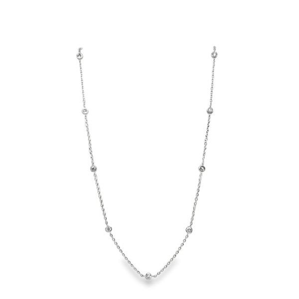 Diamond Station Necklace Falls Jewelers Concord, NC