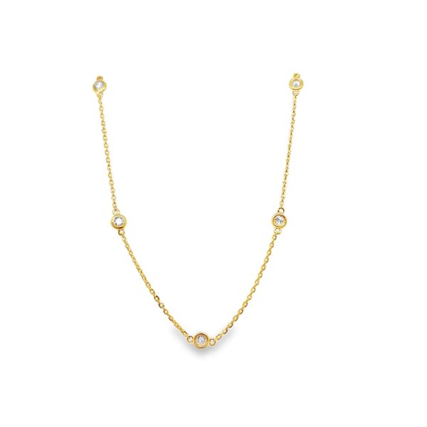 Diamond Necklace Falls Jewelers Concord, NC
