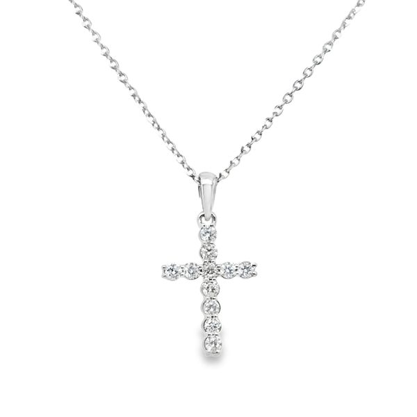 Diamon Cross Necklace Falls Jewelers Concord, NC