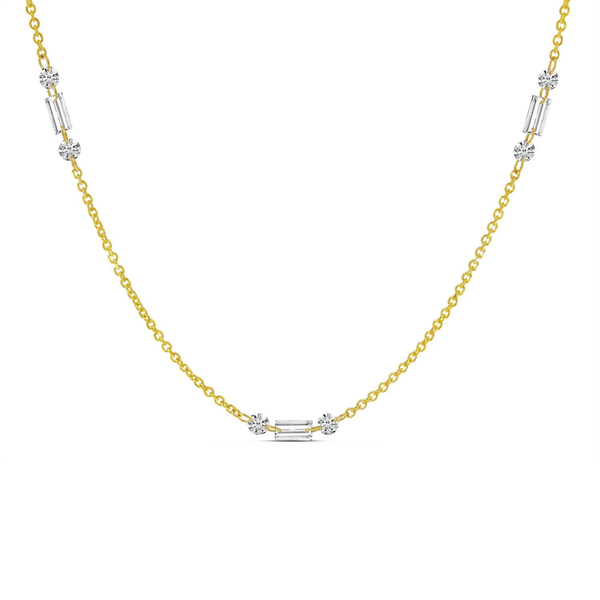 Diamond Necklace Falls Jewelers Concord, NC