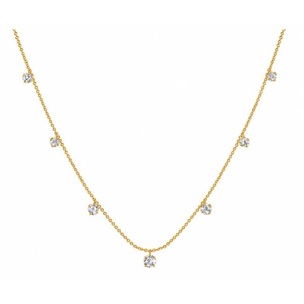 Diamond Necklace Falls Jewelers Concord, NC