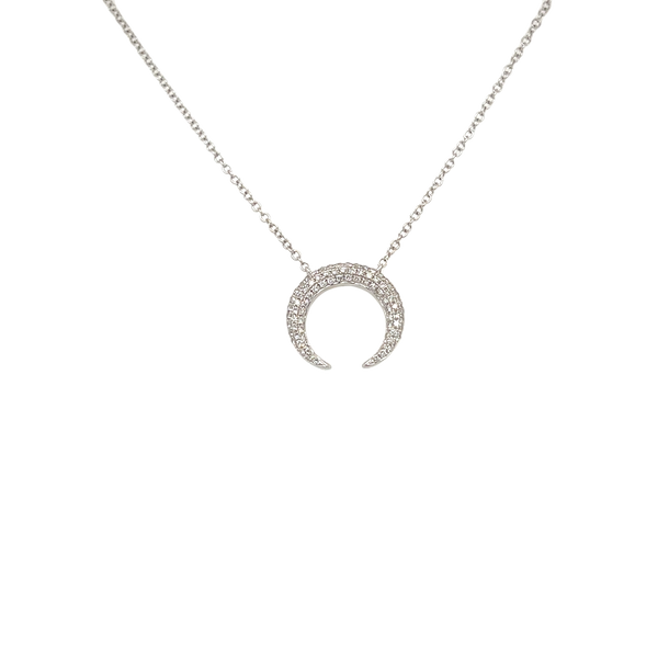 14KW approx. 0.15ctw Necklace with 15:-18