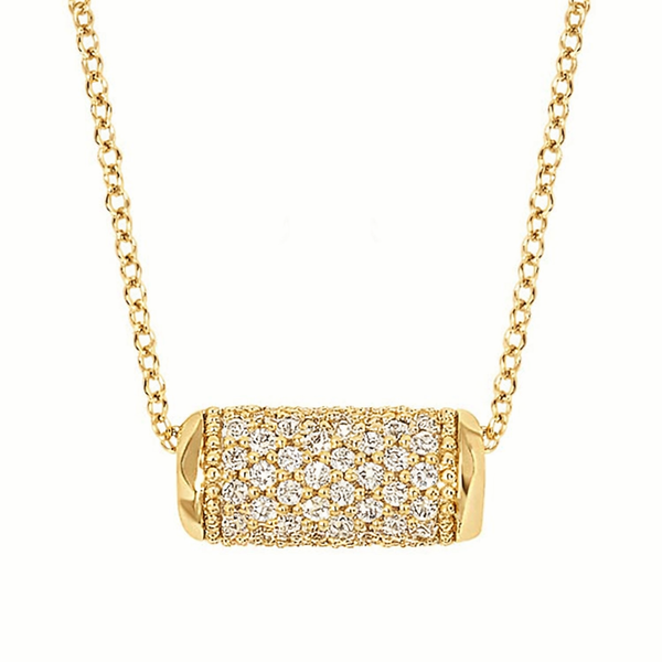 14KW Diamond Necklace Falls Jewelers Concord, NC