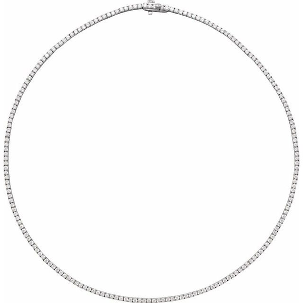 Diamond Necklace Falls Jewelers Concord, NC
