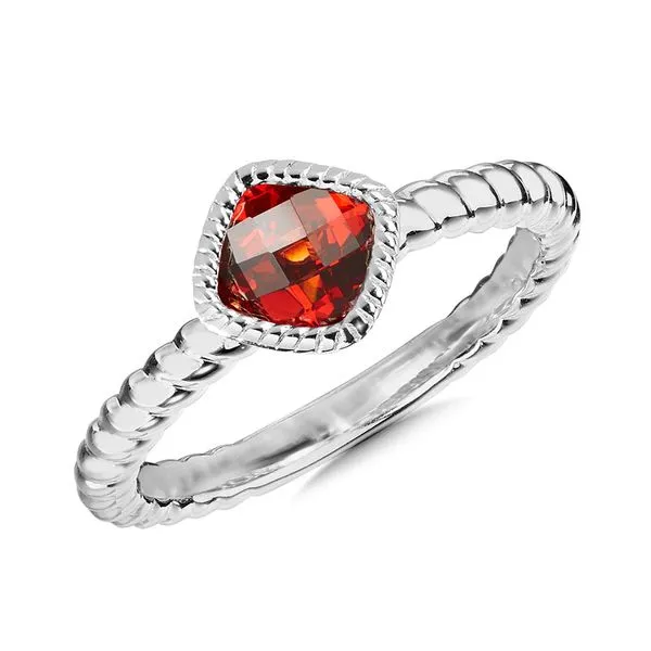 Sterling Silver Garnet Ring Falls Jewelers Concord, NC