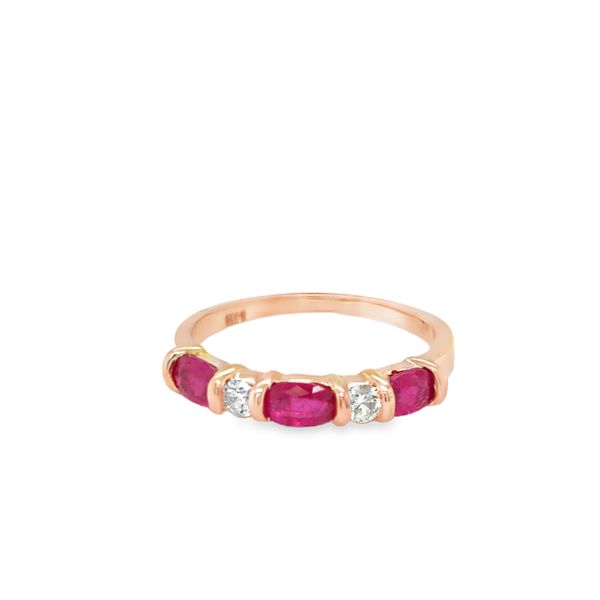 Ruby and Diamond Ring Falls Jewelers Concord, NC