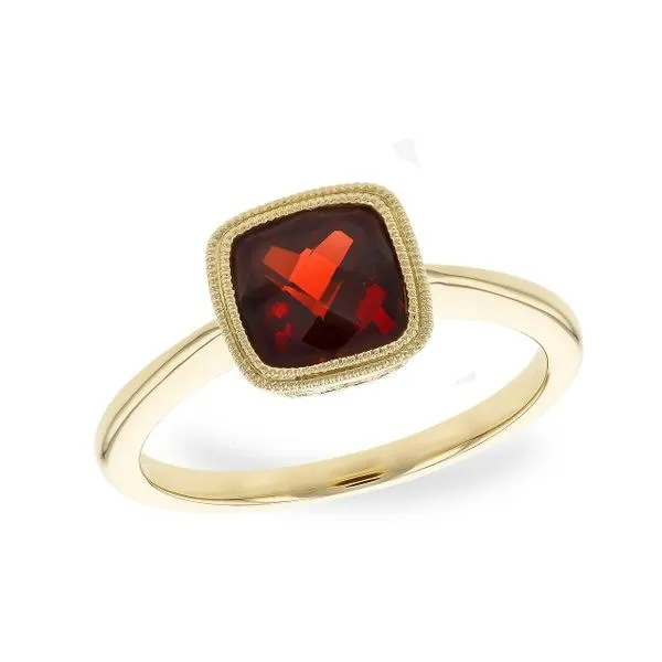 14KY 1.70CT Garnet Ring Falls Jewelers Concord, NC