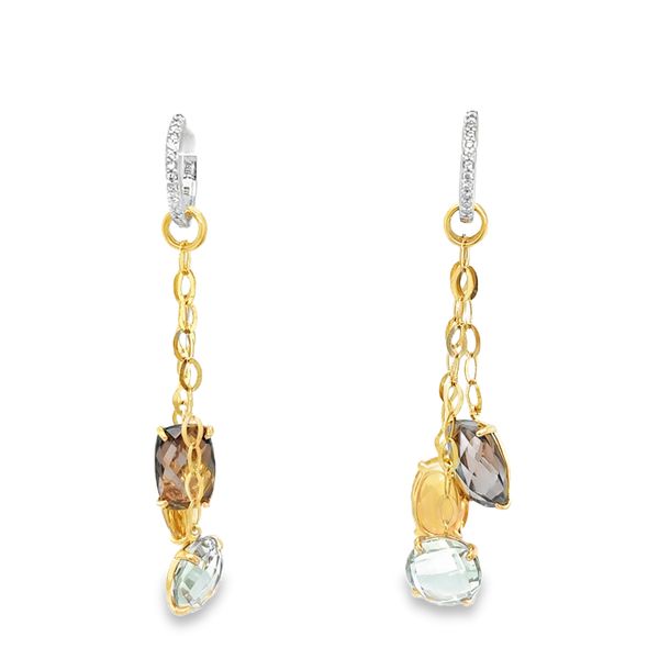 14KY Gemstone Earrings Falls Jewelers Concord, NC