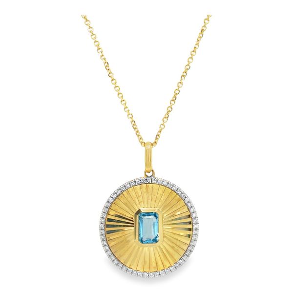 Gemstone Pendant Falls Jewelers Concord, NC