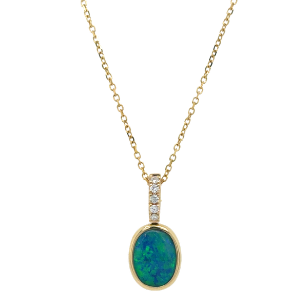 Opal Necklace Falls Jewelers Concord, NC