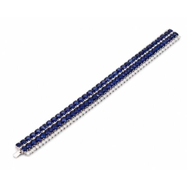 Sapphire Bracelet Falls Jewelers Concord, NC