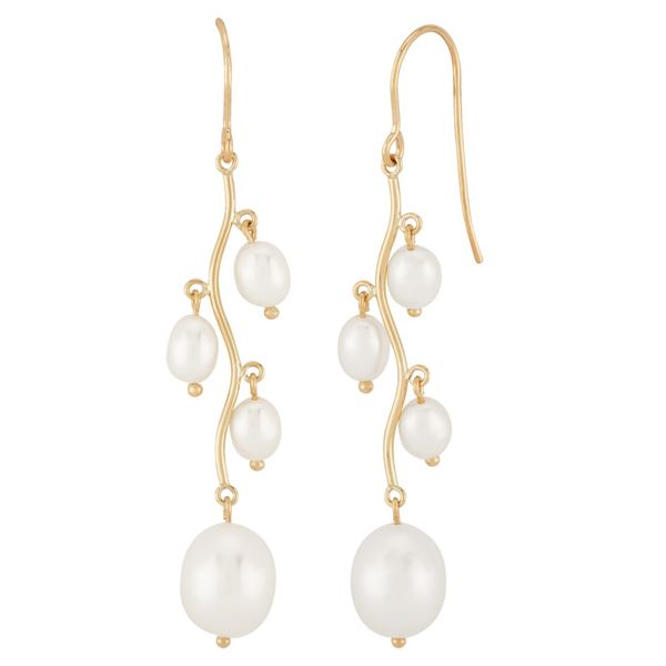 14KY MULTI FW PEARL DROP Falls Jewelers Concord, NC