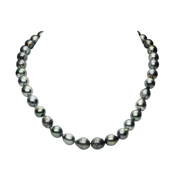 14K White Gold Tahitian Pearl Necklace similar item image