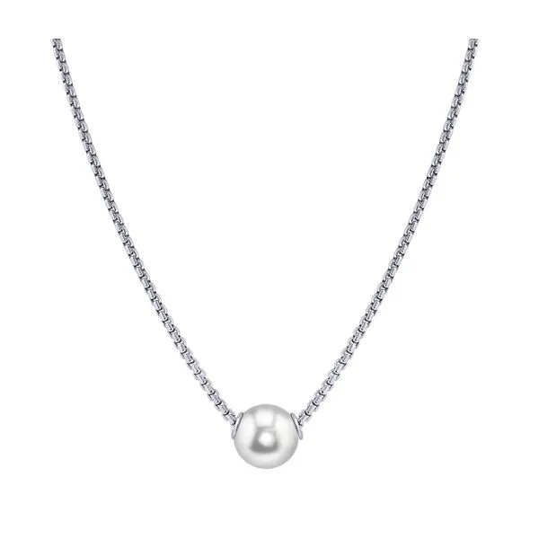 Sterling Silver Freshwater Pearl Solitaire Necklace Falls Jewelers Concord, NC