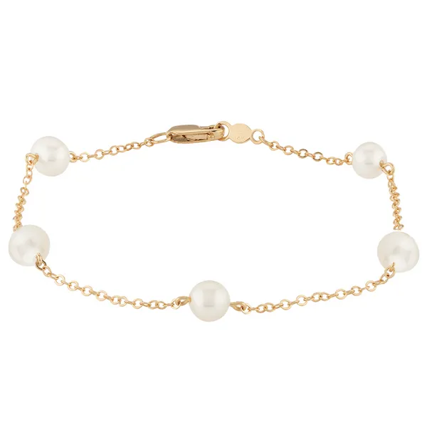 14KY MULTI PRL BRACELET 7IN Falls Jewelers Concord, NC