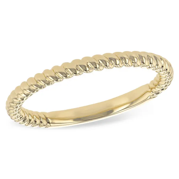 14K Yellow Gold Twisted Band Falls Jewelers Concord, NC